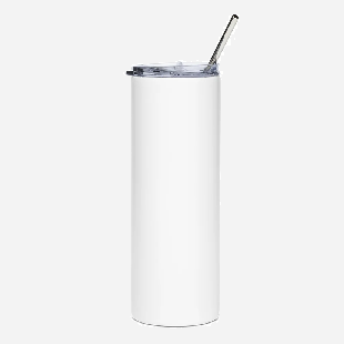Stainless Steel Tumbler (white)